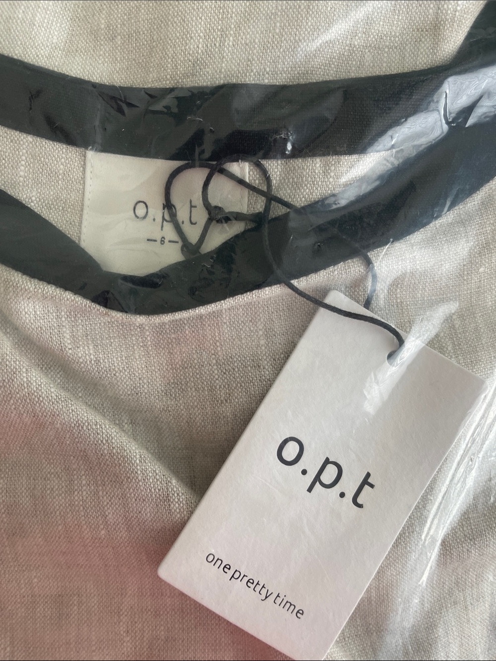 NWT Few Moda Claudette Linen Dress size 6 maxi o.p.t Reformation - Picture 7 of 7